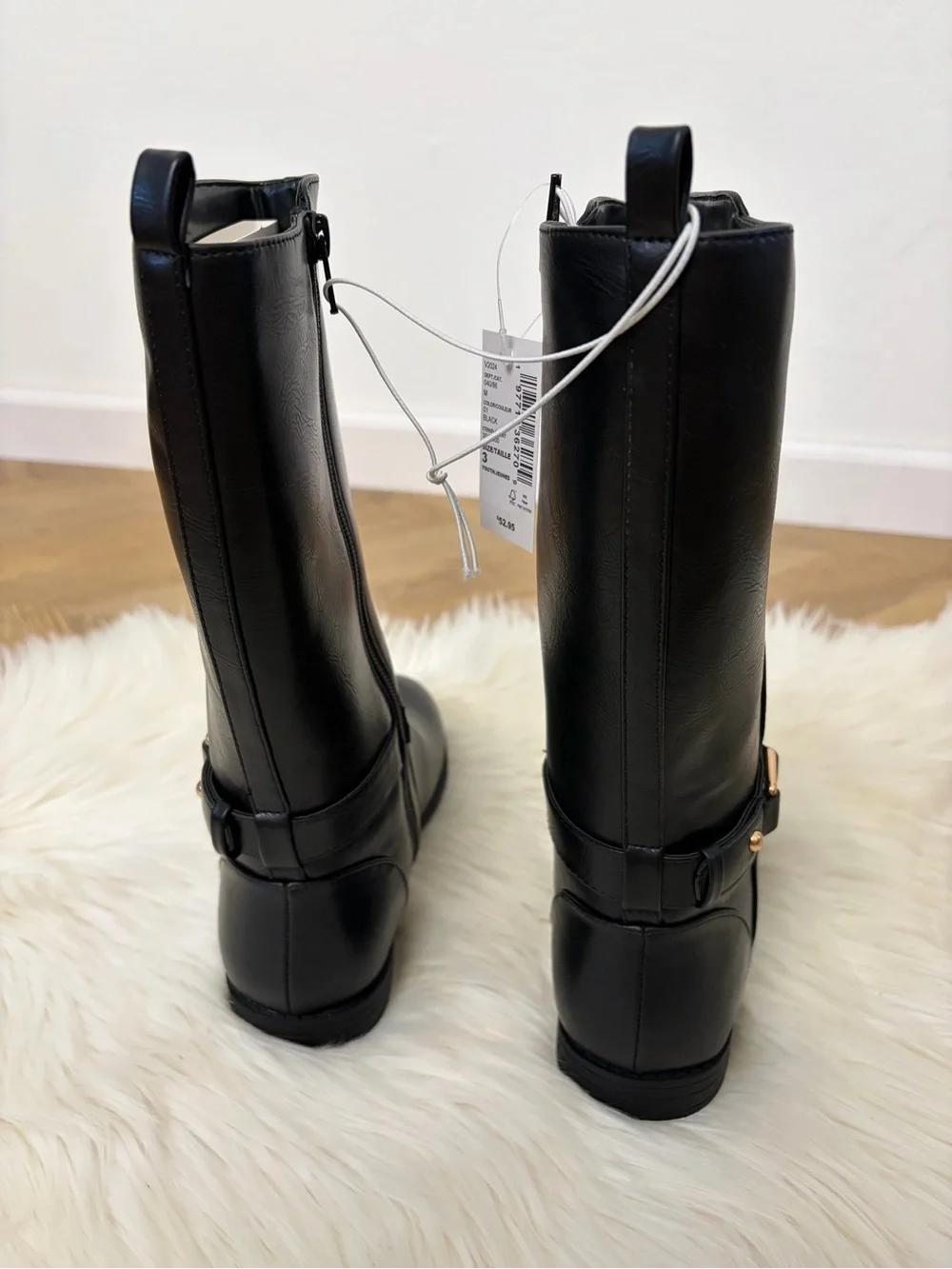 The Children’s Place Black Riding Boots